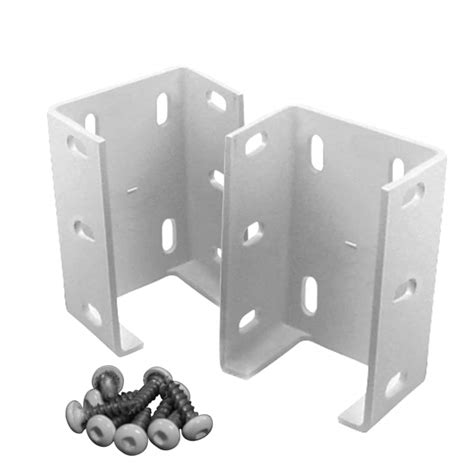 white metal aluminum fence brackets|home depot metal fence brackets.